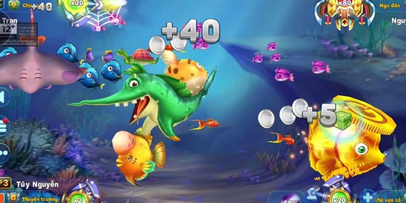 Game bắn cá Đại Thần mô phỏng thế giới đại dương với hình ảnh 3D chân thực